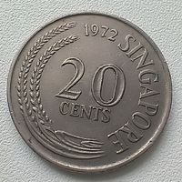 Сингапур 20 центов, 1972  5-12-33