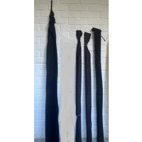 4 удилища  +  4 катушки + чехол 150 см