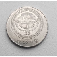 Киргизия 1 сом, 2008_ KM# 14