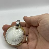 Кулон ручной работы из муранского стекла. Италия (Мурано). арт 3180