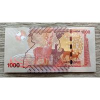 Werty71 Уганда 1000 шиллингов 2021 UNC банкнота