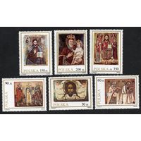 Польша 1989. Иконы 6 марок. Mi 3247-52