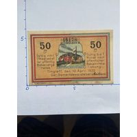 Нодгельд 50 пфеннигов Тинглев. Веймарская республика - 0202