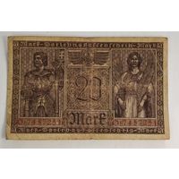 1918 год Германия 20 марок