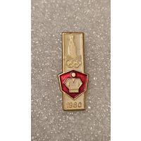 Значок знак Олимпийские Игры 1980 Дзюдо,200 лотов с 1 рубля!!!