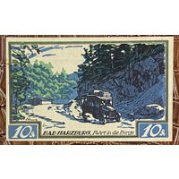 Нотгельд 10 пфеннигов 1921 год. Брауншвейг,. Веймарская республика