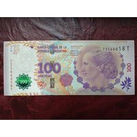 100 песо Аргентина 2017 г. Эвита Перон.