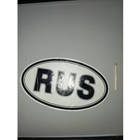 Раритет 90х, наклейка, когда ещё на номерах не было цифр регионов