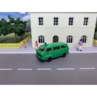 Volkswagen Transporter T3 POLIZEI (1). Масштаб НО 1:87.
