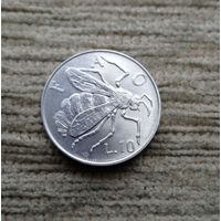 Werty71 Сан Марино 10 лир 1974 ФАО Пчела