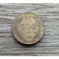 Werty71 Турция 500 лир 1989