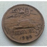 Мексика 20 Сентаво 1966 6-9-12