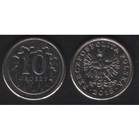 Польша y279 10 грош 2015 год (mw) (_alb2