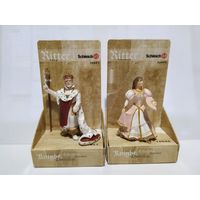 Фигурки Король и Принцесса одним лотом,Schleich(Германия) филигранно выполненные(2 ед.)