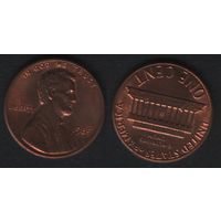 США km201b 1 цент 1985 год (-) (_4 ТОРГ ЛЮБОЙ