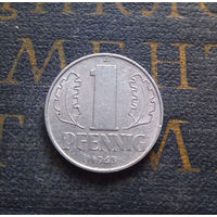 1 пфенниг 1963 (A) Германия ГДР #07