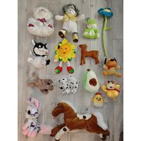 Мягкие игрушки.