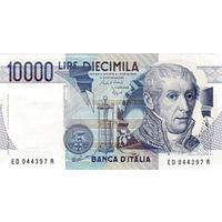 Италия 10000 лир образца 1984 года UNC p112b серия NE