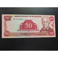Никарагуа. 50 кордоба (образца 1985 года, P153, UNC)