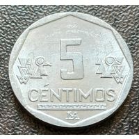 Перу 5 сентимо, 2017    ( 1-1-4 )