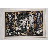 1922 год 50 пфеннигов  Германия