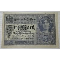 Берлин 5 марок 1917