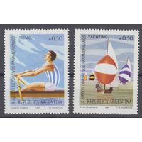 1987- Спорт АРГЕНТИНА-ПАНАМЕРИКАНСКИЕ ИГРЫ-**