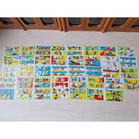 Вкладыши Дональд Donald - Walt Disney Уолт Дисней - Дональд Дак Микки Маус Минни Гуфи и др