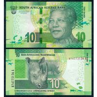 ЮАР 10 рандов 2013 год, UNC