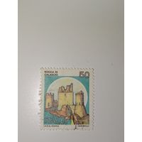 Италия 1980 Крепость Рокка-ди-Калашо, расположенная в провинции Л'Акуила, Абруццо.