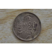 Литва 20 центов 1925