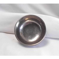 Икорница Орешница 8,5 см Серебрение 02