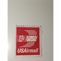 США 1974 Почтовая марка США для авиапочты (Airmail).