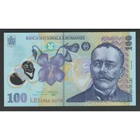 Румыния 100 лей образца 2018 года (2024). Тип Р-121. Состояние UNC!
