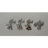 Ёлочная игрушка пластик СССР цена за все