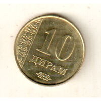 Таджикистан 10 дирам 2011