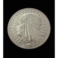 5 злотых 1933 г.  Польша.  Ядвига.  Серебро