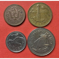 Барбадос, 4 монеты