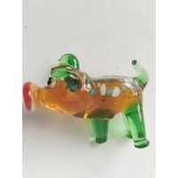 Фигурка СВИНКИ(миниатюра). Стекло.