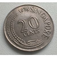 Сингапур 20 центов, 1976  5-12-35