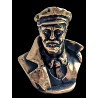 Бюст В.И. Ленин Латунь