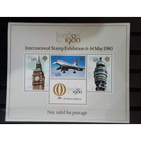 1978 Великобритания  Международная фил. выставка "Лондон 1980".   MNH
