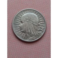 2 злотых 1934 г., Ядвига , сохран