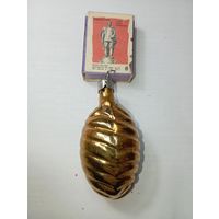 Игрушка на ёлку ,  Улей , винтаж , стекло , СССР . С 60 копеек