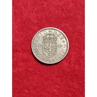 1 шиллинг 1962,шотландский лев
