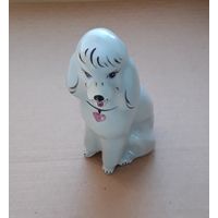 Статуэтка собака пудель ДФЗ фарфор