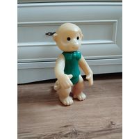 Обезьянка из СССР в коллекцию высота 26 см пластик все части тела подвижны