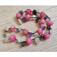 Бусы камень