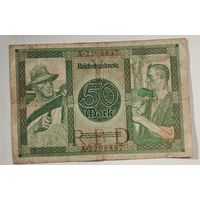1920 год Германия 50 марок
