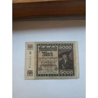 Германия 5000 марок (02.12.22) 81а